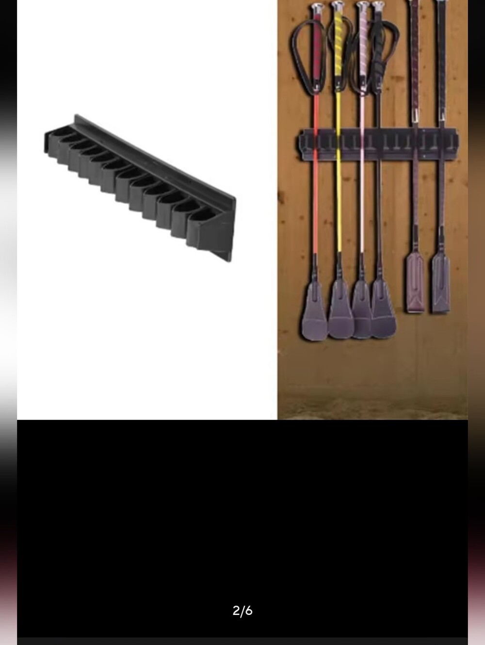 nwot Riding Crop Organizer Rack - Picture 2 of 6